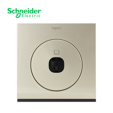 Розетка сетевая LAN 施耐德开关插座ulti奥智系列 单联八线电脑网络插座面板香槟金