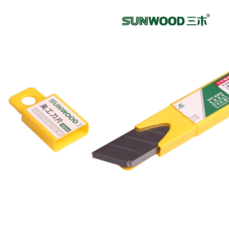 Triple Wood 91053 Carbon Steel Metronomeknife Blade Large Blade Metronoma Knife Blade 10 Piece Case