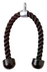 Triceps Pull Rope, Standard 68cm, Electroplated Cover Luxury Model, 2 Types, Fitness Equipment Accessories
