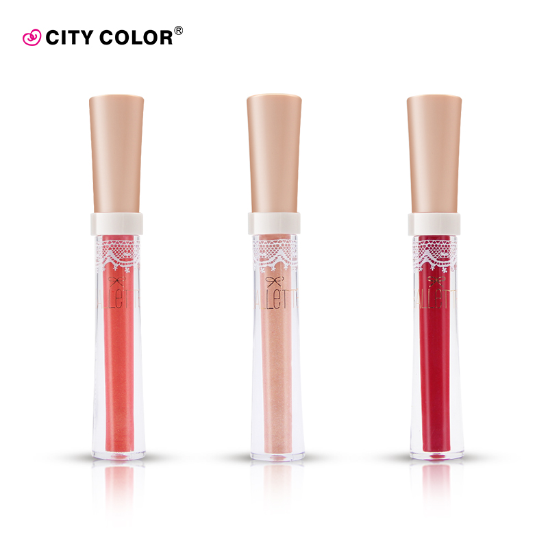 city color恋爱光瓷唇蜜 水润保湿滋润唇彩 水感嘟嘟