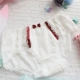 Đồ lót cotton mùa hè nữ thấp eo dễ thương ren nơ cotton Nhật Bản quần short nữ mềm mại