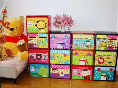 Export quality Japan large oxford cloth children's cartoon toy box storage box storage box finishing box