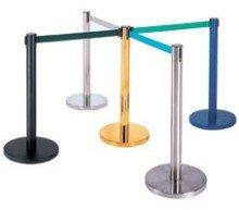 5-meter stainless steel fence telescopic belt fence isolation belt mall isolation fence rail transport facility