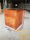 Vận chuyển gỗ gụ bàn đầu giường nhím gỗ đàn hương đỏ gỗ cẩm lai Đồ nội thất gỗ rắn Trung Quốc tủ đầu giường lưu trữ tủ nhỏ tủ sàn - Buồng