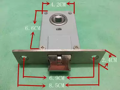 Handle lock big tongue double bearing lock body old plate hand lock bolt manufacturer lock