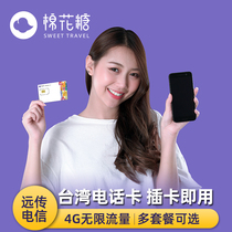 Taiwan Calling Card 4G Unlimited Data Package 5 7 8 10 15 days Taipei Travel mobile data card can be self-picked