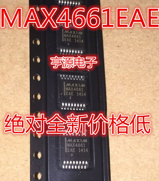 MAX4661EAE MAX4661 four-way analog switch