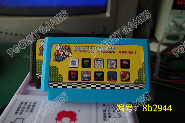 New ultra-large capacity 8-bit video game card 360-in-one true non-repeat Tekken 2 Mega Man 3 Youyou White Book