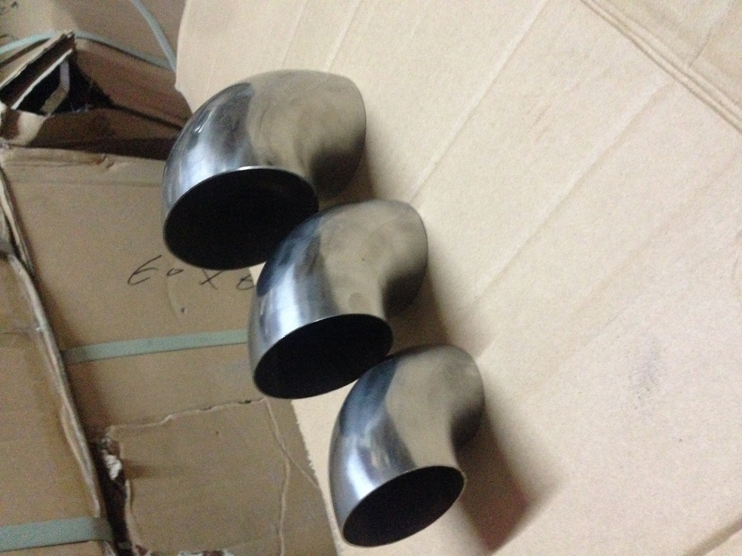 Stainless Steel Elbow 201 Industrial Stamping Welding Bright 90 Degree Welding High Quality Elbow