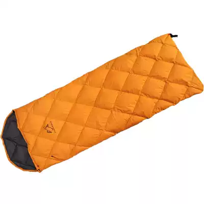 Peak new spring summer couple adult outdoor down sleeping bag ultra light envelope sleeping bag white duck down 600g