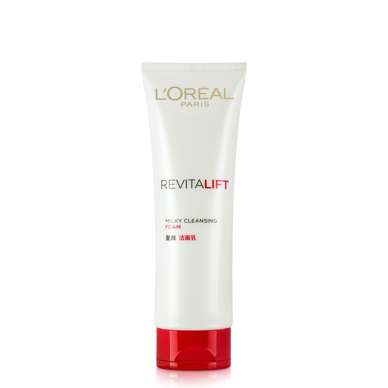 L＇oreal/欧莱雅复颜洁面乳125g 紧致补水洗面奶深层清洁