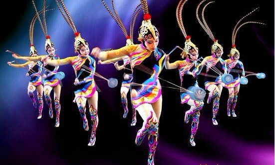 Beijing business performance Wedding celebration Banquet Beijing pretty flower Dan shaking diabolo performance Acrobatic shaking diabolo clown performance