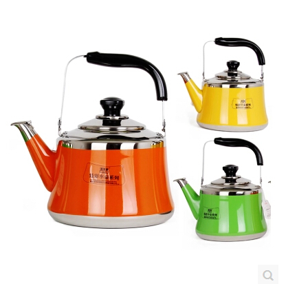 Fire Pot Shop Plus Soup Pot 304 Stainless Steel Burning Kettle Gas Whistling Thickened Bottom Induction Cookware Color Kettle Commercial-Taobao