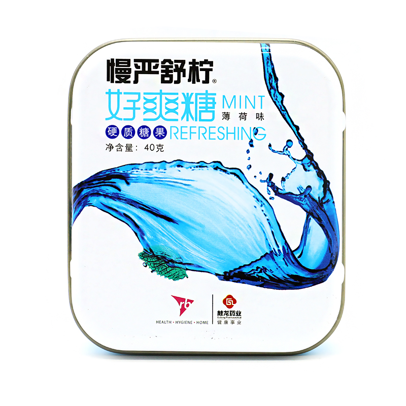 慢严舒柠好爽糖硬质糖果(薄荷味)40g