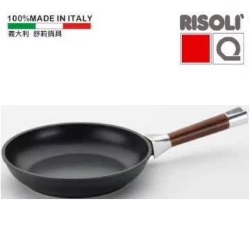 义大利RISOLI 舒莉  原木-平底锅28cm台湾官网直邮进口