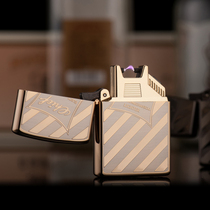 chief stripe USB arc charging pulse lighter creative windproof lighter cigarette lighter