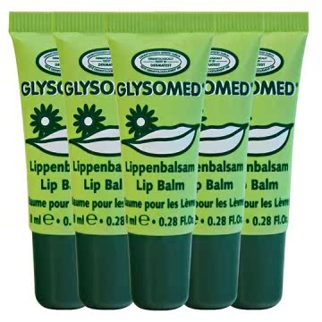 GLYSOMED?葛妮丝 5入清新薄荷甘菊润唇膏8ml