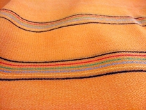 Orange scrub bathing towel cloth double-sided bath cloth fabric rubbing bath towel original fabric 3 feet