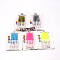 High-grade birthday candles threaded colored cake small candles A box of 10 cute birthday candles cake long candles