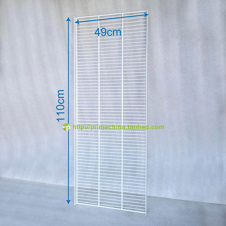 Pija Double Door Ice Cabinet Layer Rack Three Doors Fridge Laminate Standing Ice Cabinet Hardware Laminate can be set as grid