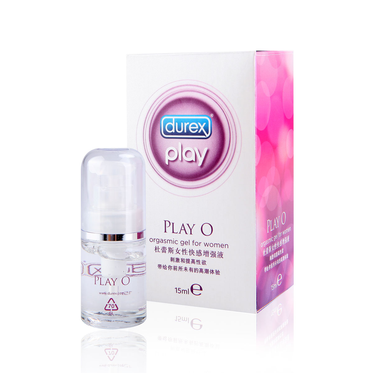 杜蕾斯女性快感增强液15ml女用兴奋高潮液夫妻神油成人情趣性用品