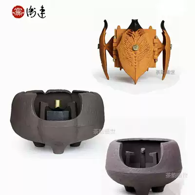 Henglian cast iron medium carbon furnace precision casting pumpkin furnace iron pot tripod heater base three optional