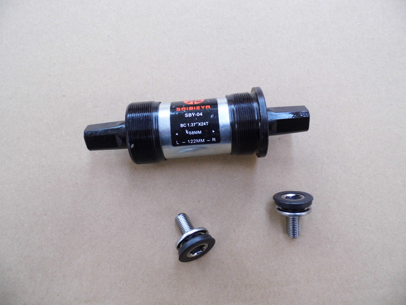 Bike Middle Shaft Mountaineering Car Middle Shaft Integrated Middle Shaft Bearing Middle Shaft Inner Lock Bearing Middle Shaft 5047