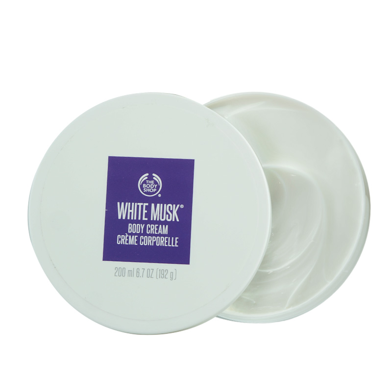 香港直邮 新版The Body Shop美体小铺 白麝香丝柔深层滋养霜200ml