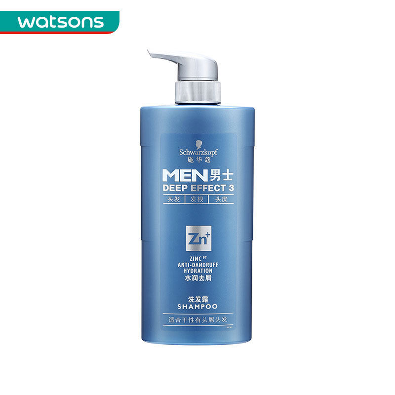 【屈臣氏】施华蔻男士水润去屑洗发露450毫升