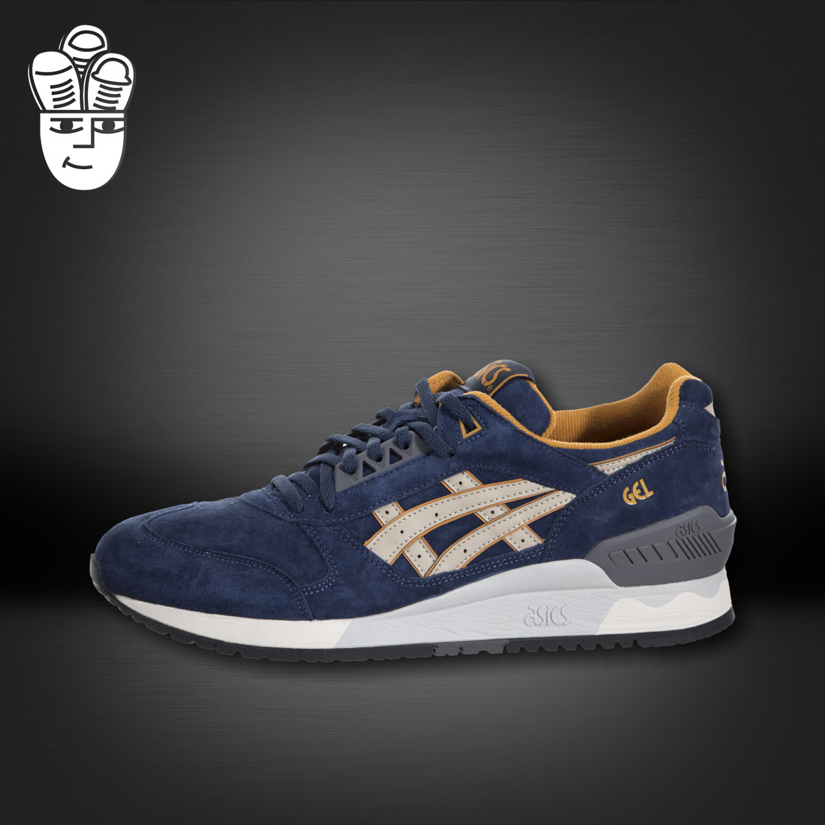 爱世克斯 Asics GEL-Respector 亚瑟士男子复古跑步鞋 运动休闲鞋