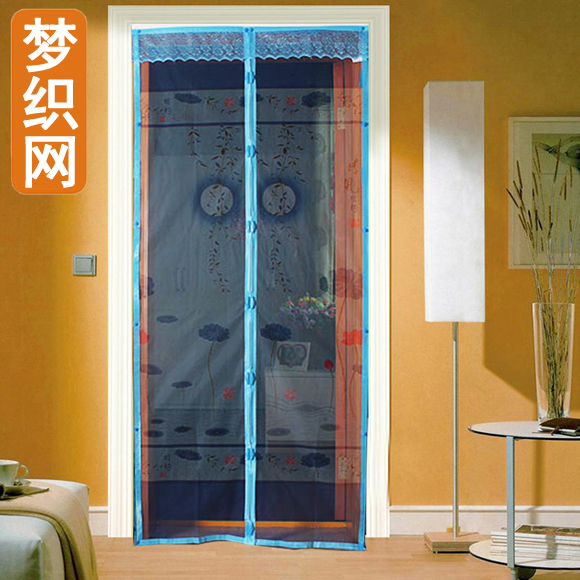 2022 magnetic soft yarn door curtain free of wearing magnet strips mosquito-proof fly-proof door curtain encrypted window screen door curtain yarn door yarn curtain