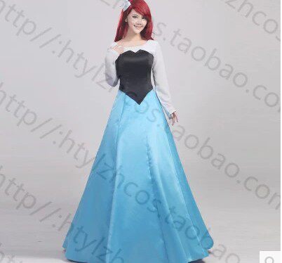Little Mermaid Princess Ariel stage prom performance cosplay costume