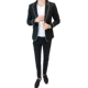 Bộ đồ vest nam bó sát cá tính sọc trắng cổ áo thời trang hộp đêm thanh công sở dài tay phù hợp với hai bộ thủy triều