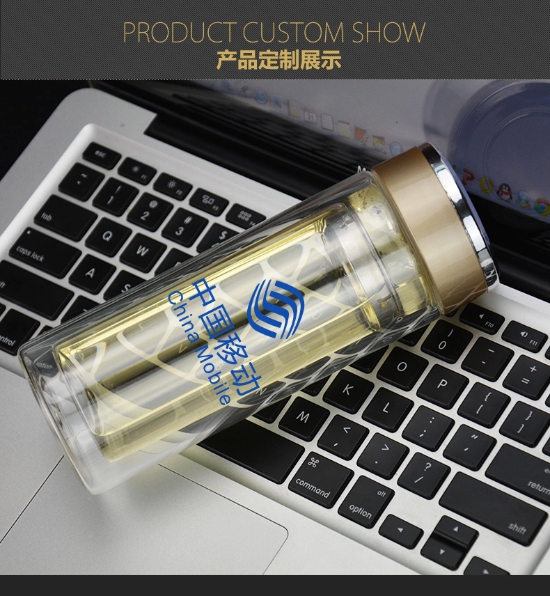 Custom glass cup thickened water cup advertising cup custom gift cup custom logo printing gift cup