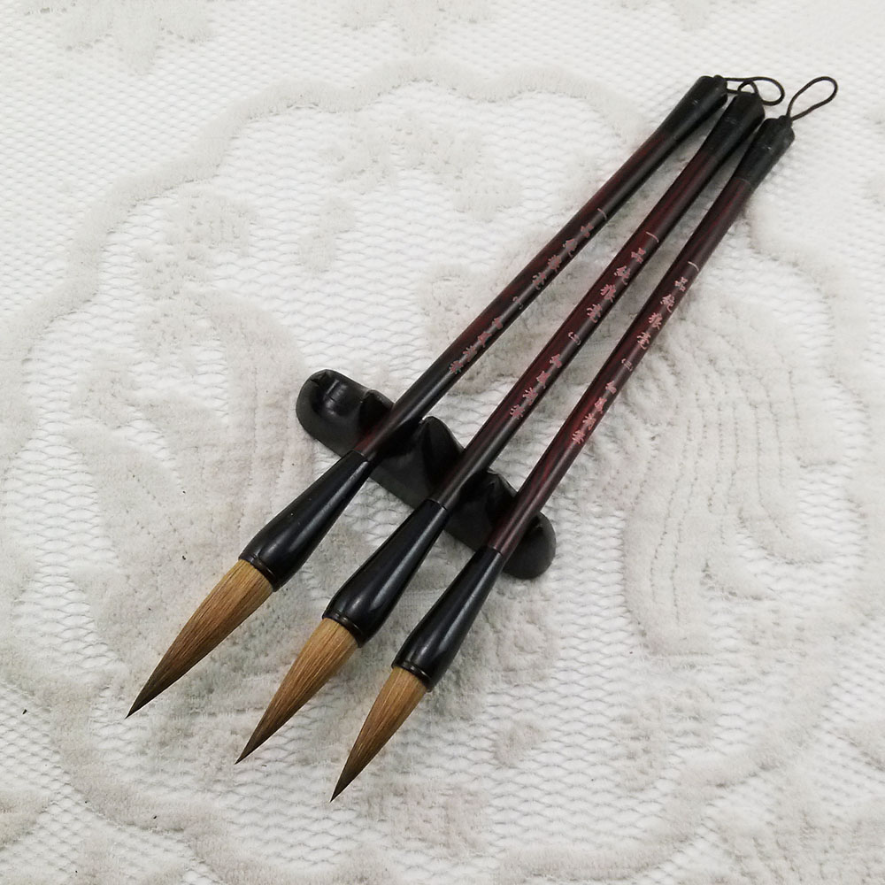 Fine Fengpen Zhuangzhuang's old technician's supervision of a pint of wolf's calligraphy and calligraphy country painting practice to create a good product