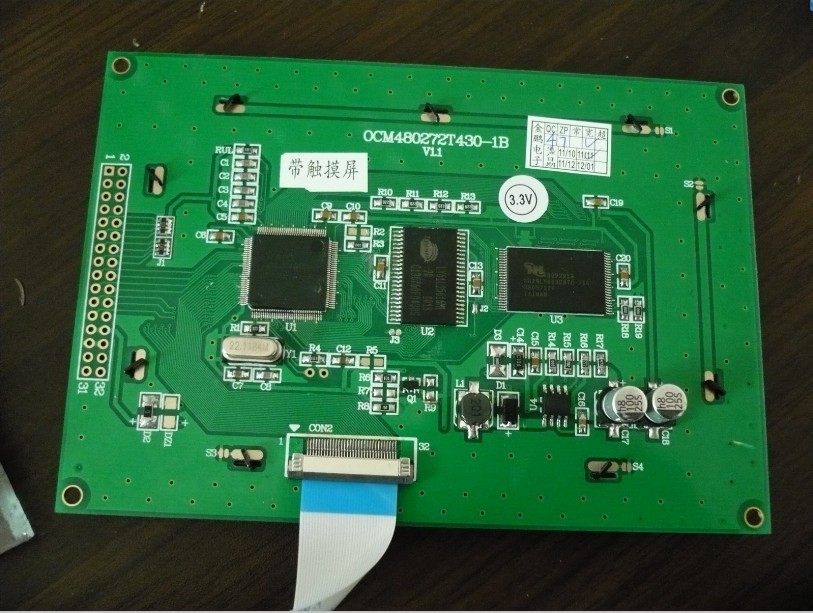 Jinpeng OCM480272T430-1B color screen module low cost and parallel port can be equipped with TP 480272 laser