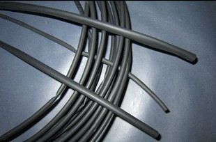 Black heat shrink tube 4mm low temperature flame retardant heat shrink sleeve shrink tube shrink sleeve 200m roll RHOS