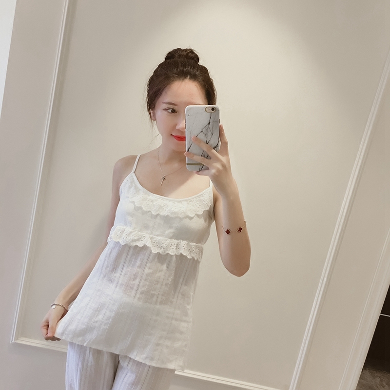 Pyjama pour femme OTHER   en Coton à manches - Ref 2995103 Image 3