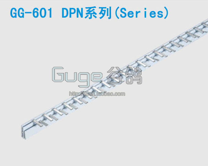 DPN-40A copper busbar DZ267 circuit breaker busbar connection row parallel copper bar 1P N copper teeth