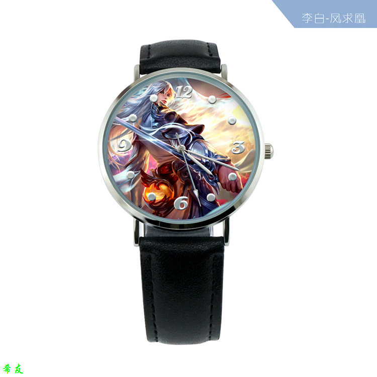 Wang's glory Li Bai Fengsuo's internet tour around 13 new ultra-thin watches wristwatch quartz electronic watches 