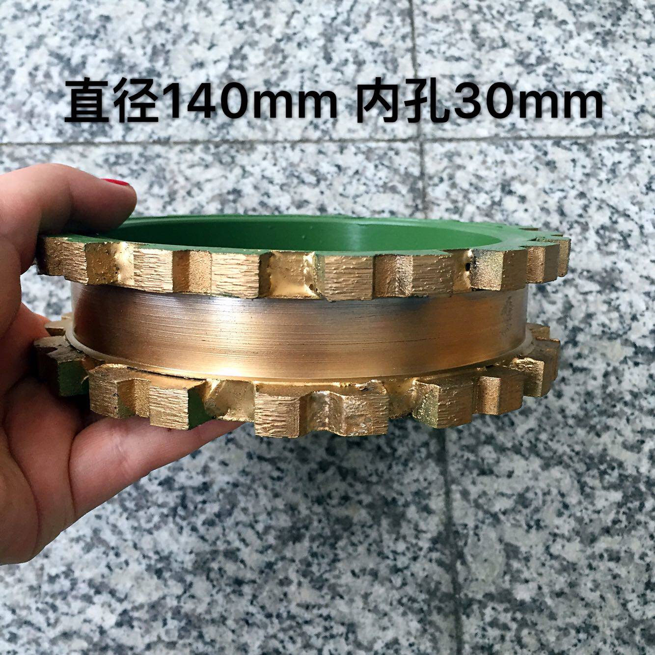 Diamond Grinding Wheel Stone Pull Groove Notching Wheel 2 Passage Groove Notching Grinding Head Grinding Machine Line Wheel Sintering Wheel