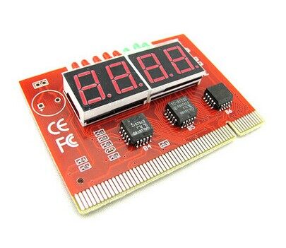  Motherboard diagnostic card 4-bit PCI fault detection card Four-bit computer repair tools PCI motherboard