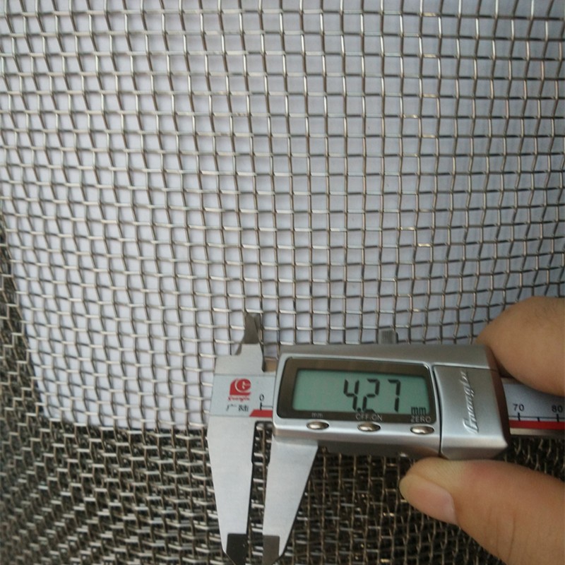 304 spot stainless steel wire mesh ginning net square eye net aquaculture net balcony security anti-theft net 4mm aperture