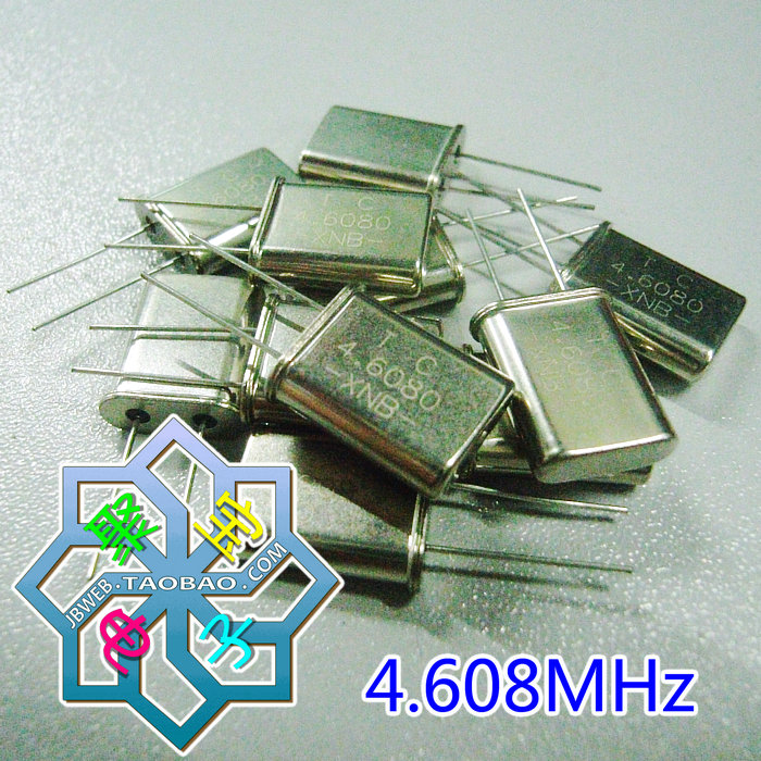 HC-49U 4 608M 4 608MHz Passive Direct Plug DIP-2P High-precision Quartz Crystal Resonator