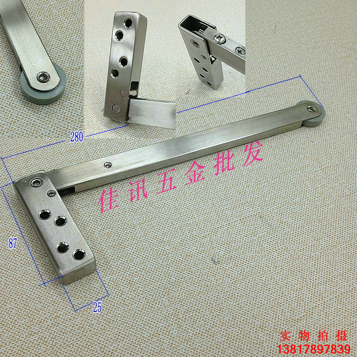 304 stainless steel shutter Door Fire door closer Double opening sequencer channel door door