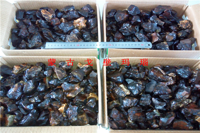 Natural Alashan Gobi stone Mongolian Gobi Agate old skin stone Qishi rough hand play stone 3 yuan a