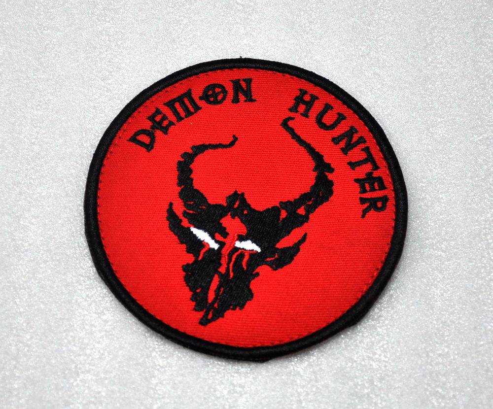American DEVGRU Seal Seals6 Red Team Demon Hunter Arm Badge Magic Sticker