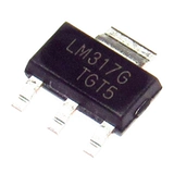 Совершенно новый оригинальный LM317G-AA3-R SOT223 регулируемый линейный регулятор напряжения 40 В 1 А 1,3 В ~ 37 В