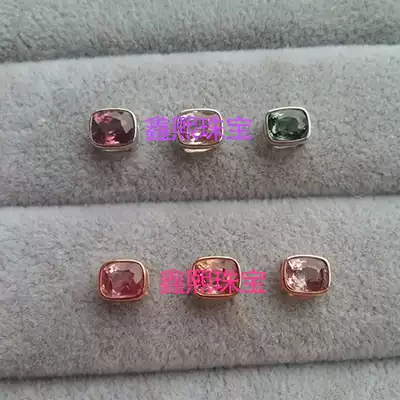 Stone processing 9k14k18k golden stone edging can wear chains to make pendants, bracelets, anklets, white and yellow rose gold selection