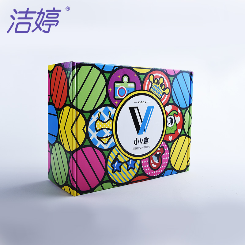 洁婷小V盒棉柔周期组合